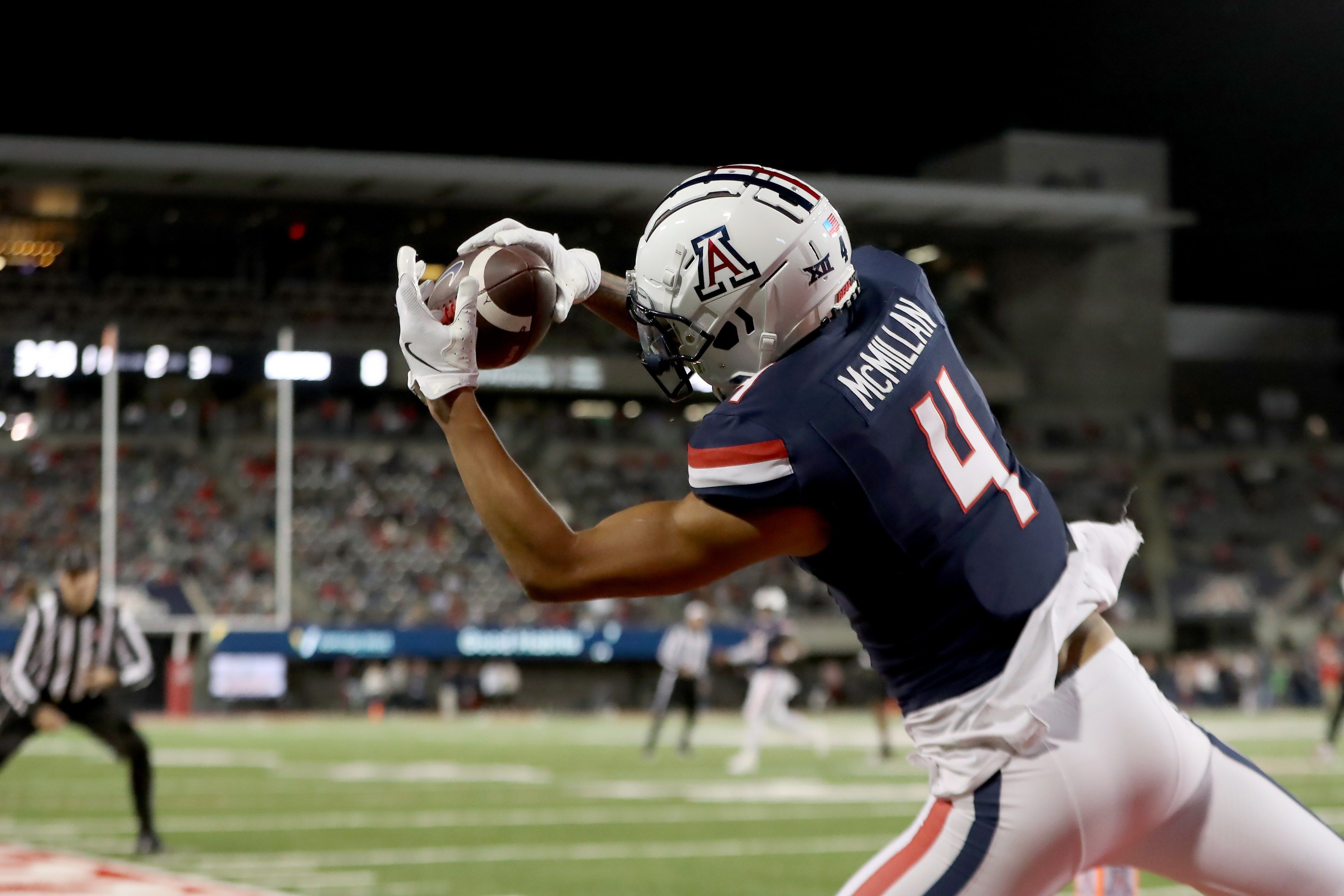 4374x2916 NFL Draft Profile: Arizona wide receiver Tetairoa McMillan. Mile High Report