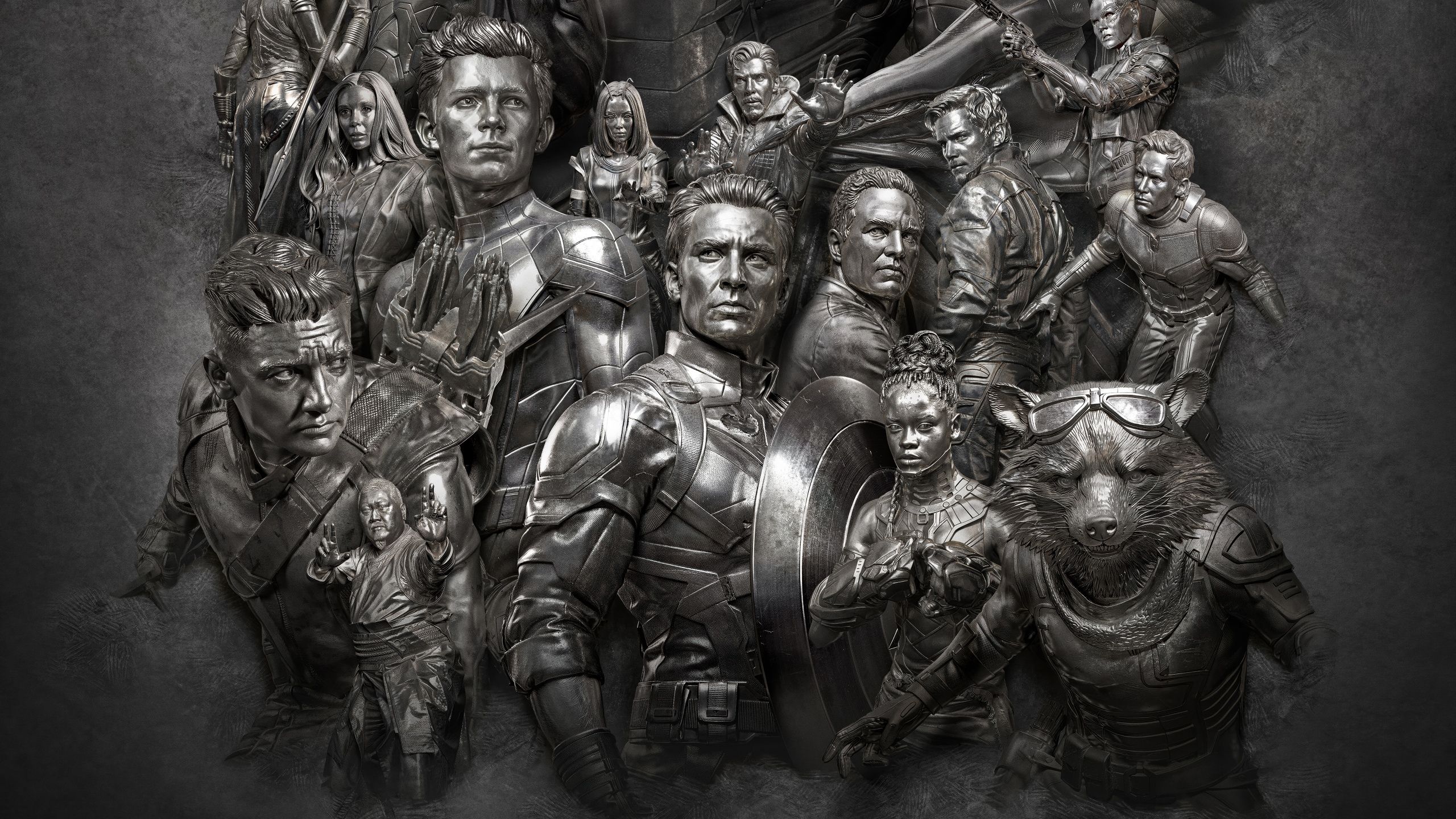 2560x1440 Avengers Endgame: Encore Wallpaper 4K, 5K, Metallic