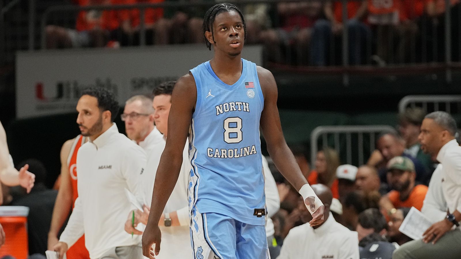 1600x900 Carolina Basketball. UNC Freshman Star Caleb Wilson Out With Broken Left Hand Raleigh Durham