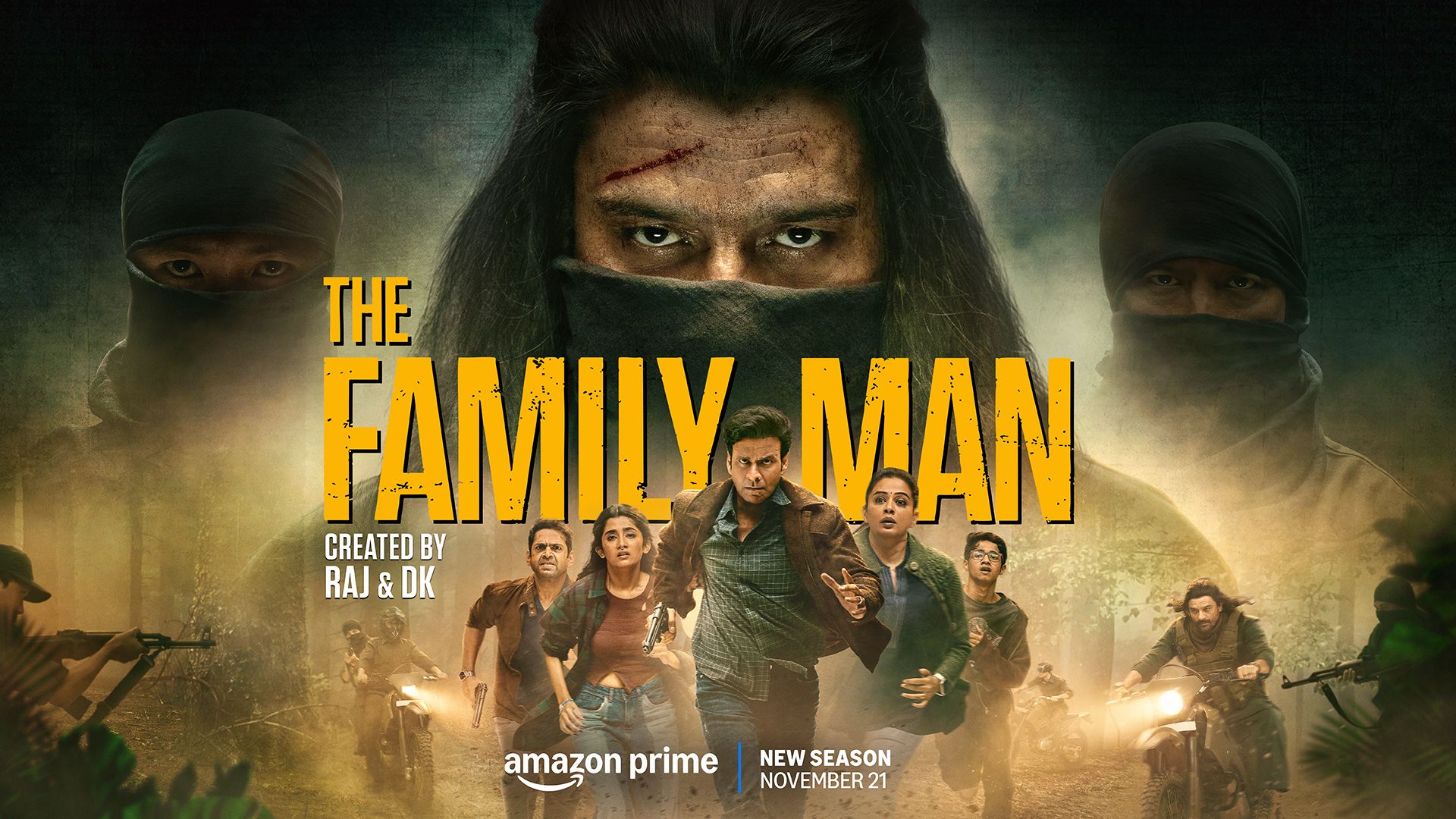 1920x1080 Prime Video Unveils the Captivating for Raj & DK's The Family Man Season 3 Asia Plus