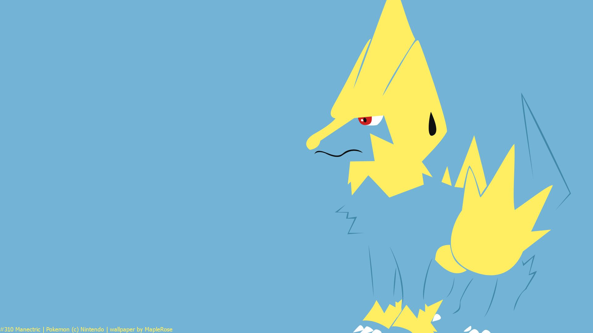 1920x1080 Manectric. PokéWalls