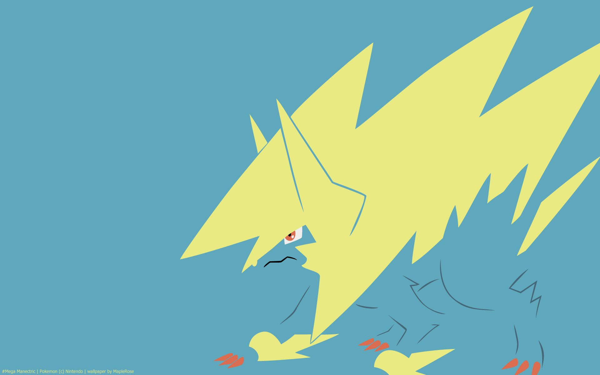 1920x1200 Mega Manectric. PokéWalls