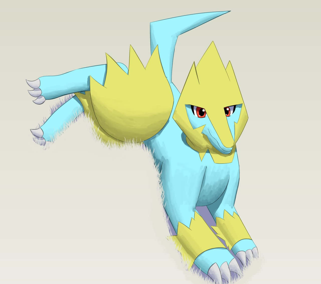 1280x1132 Download Tricking Manectric Wallpaper