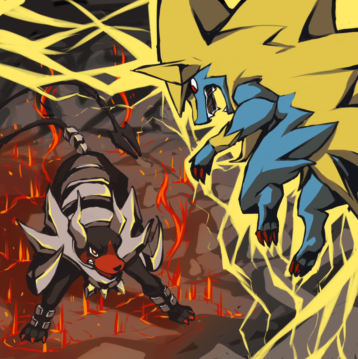 1145x1148 Manectric - 포켓몬스터. Anime Image Board