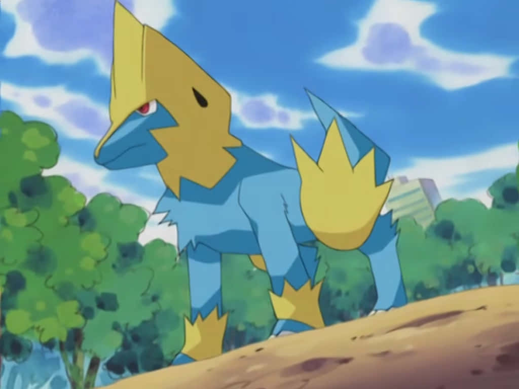 1024x768 Download Mad Shot Of Manectric Wallpaper