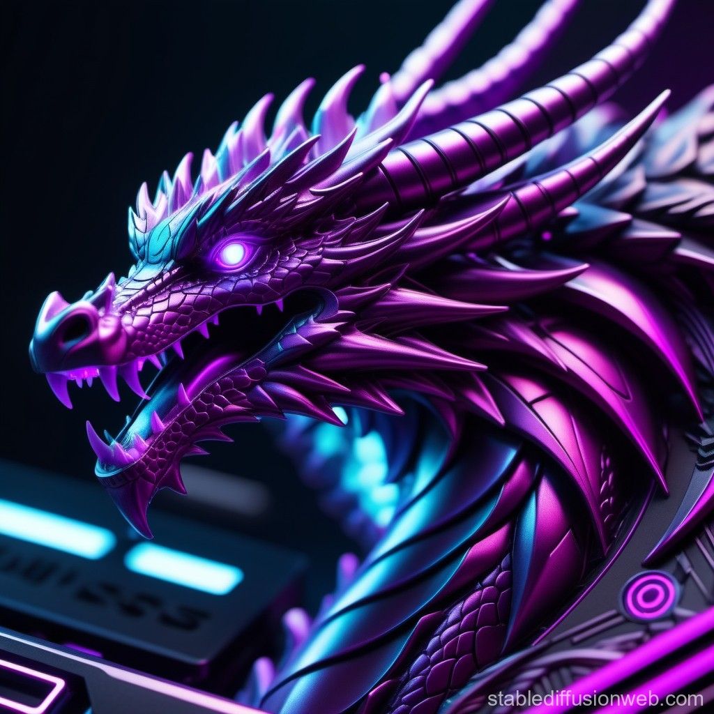 1024x1024 Dragon Inspired MSI Graphics Card Design. Stable Diffusion Online