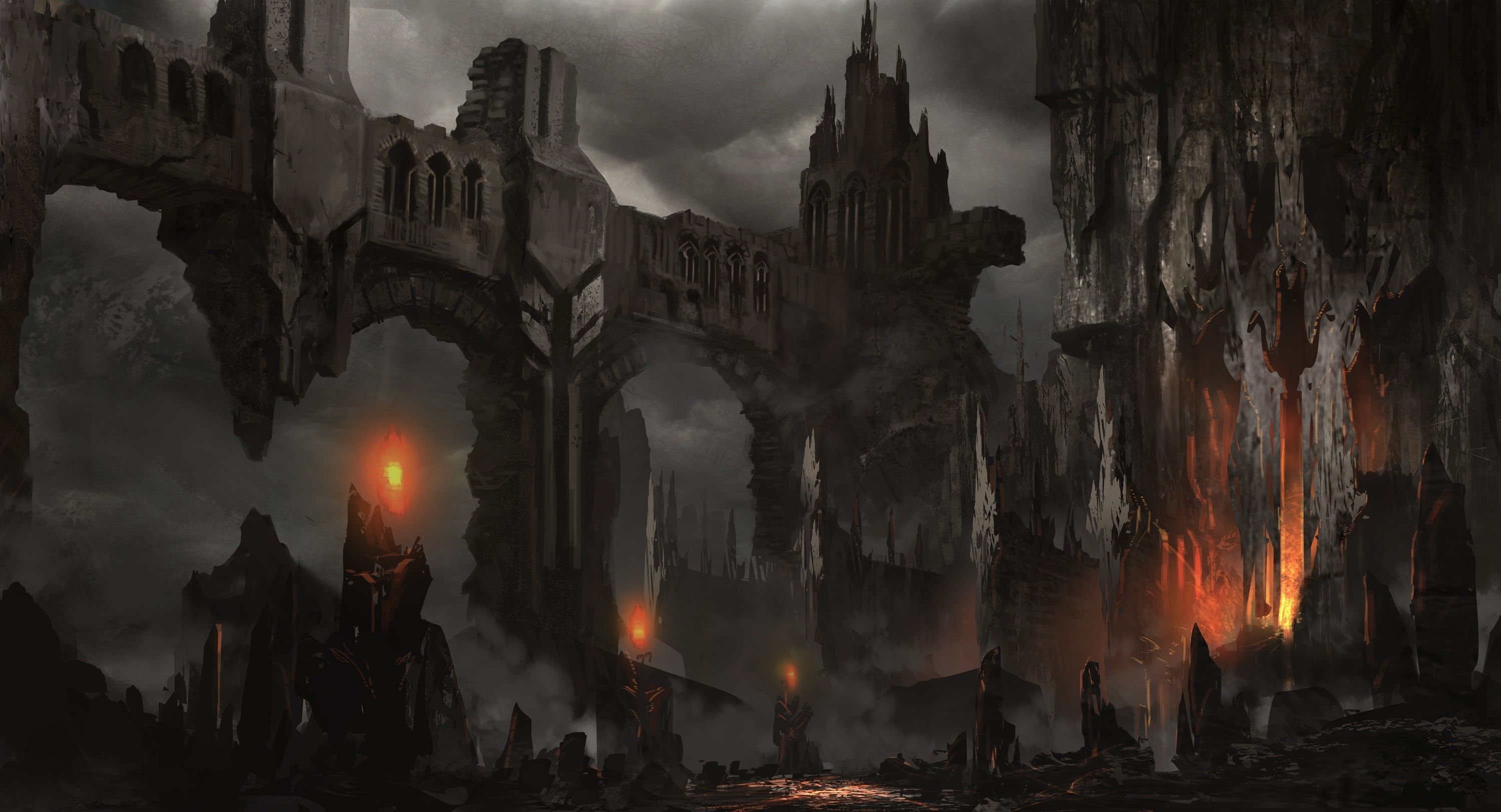 3000x1624 Free torch, K04SK 2K wallpaper for desktop and phone