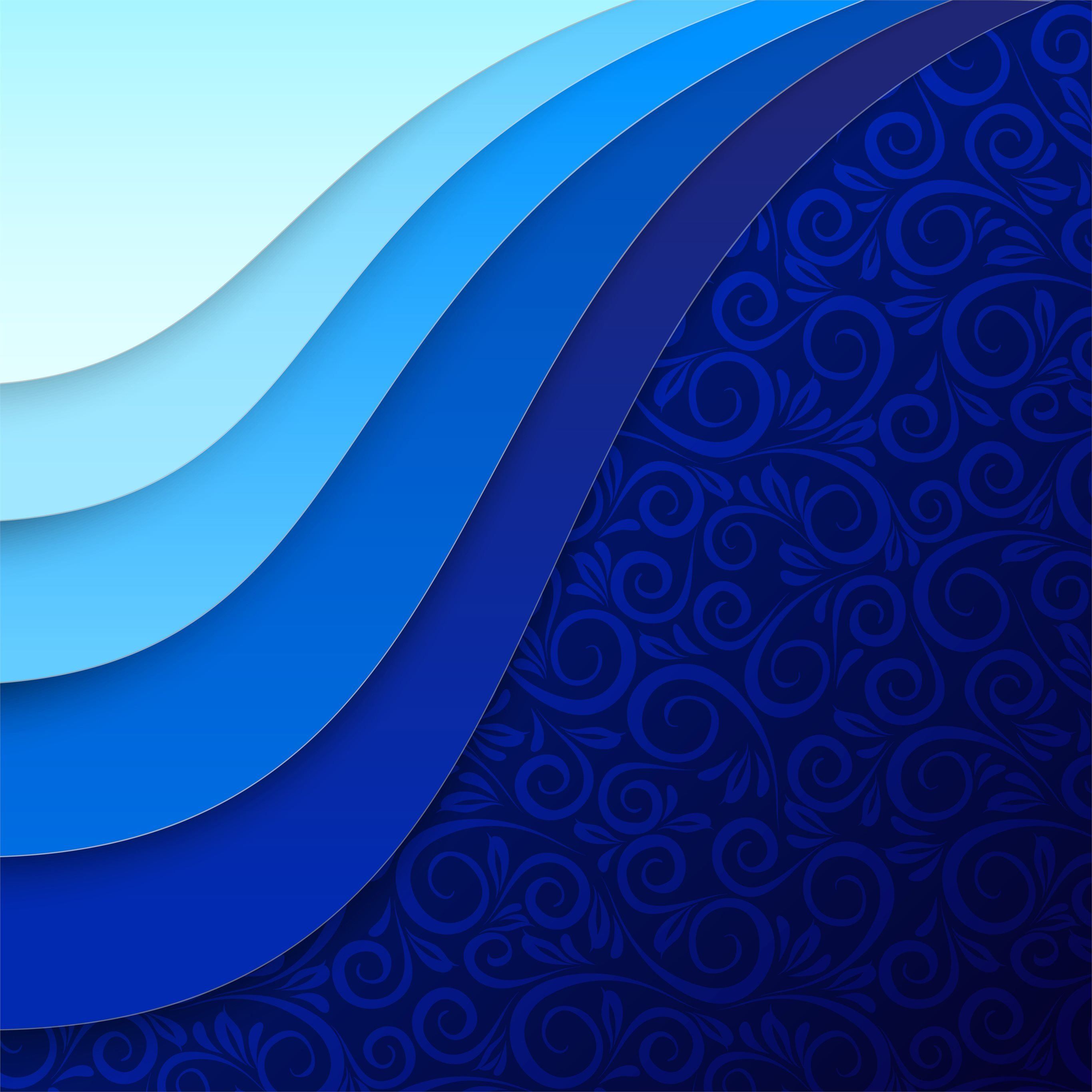 2732x2732 abstract blue texture 5k iPad Pro Wallpaper Free Download
