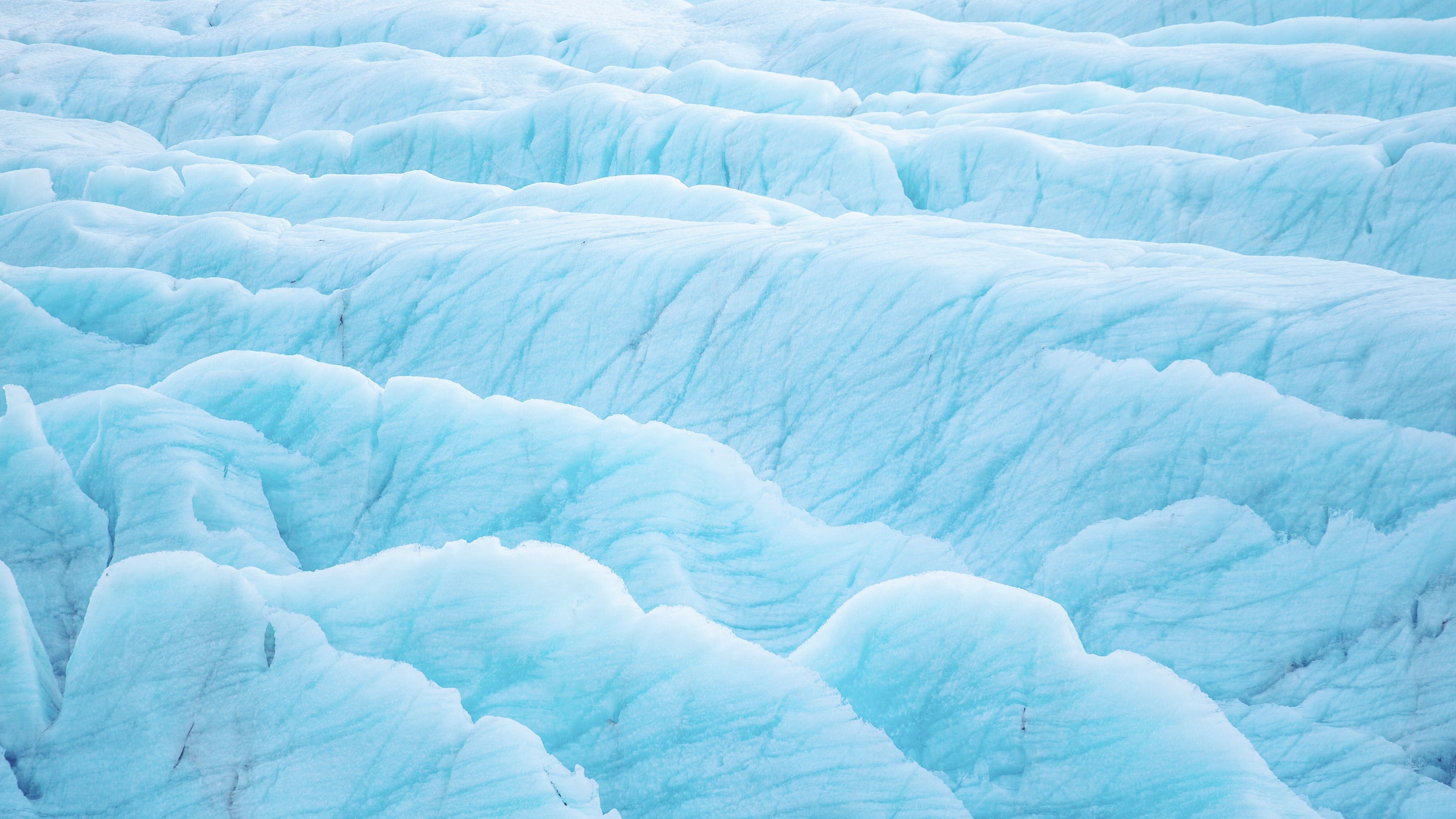 5120x2880 Light Blue Color Ice 4K 5K HD Light Blue Wallpaper
