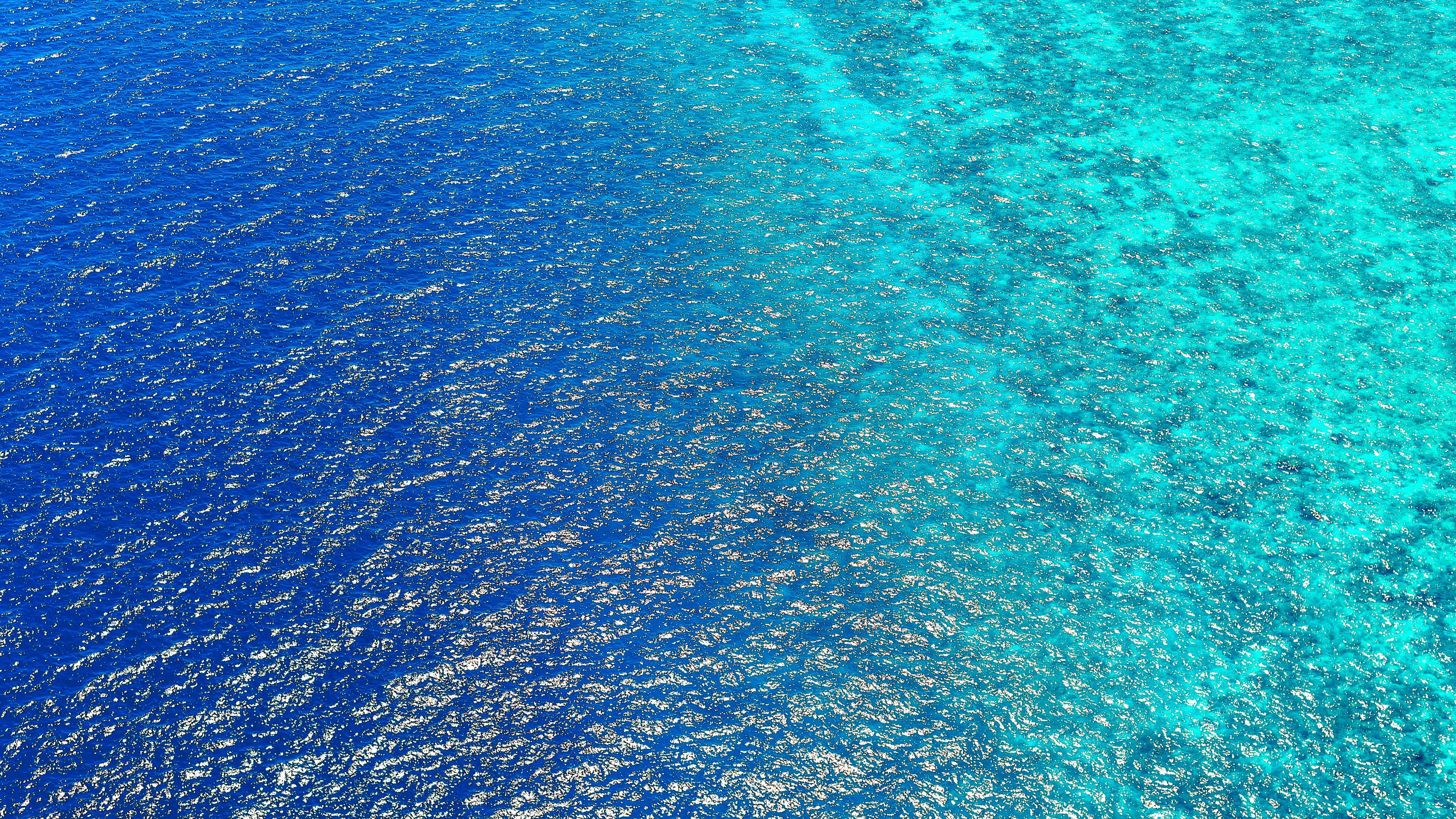 5120x2880 Ocean Blue Water 5K Wallpaper