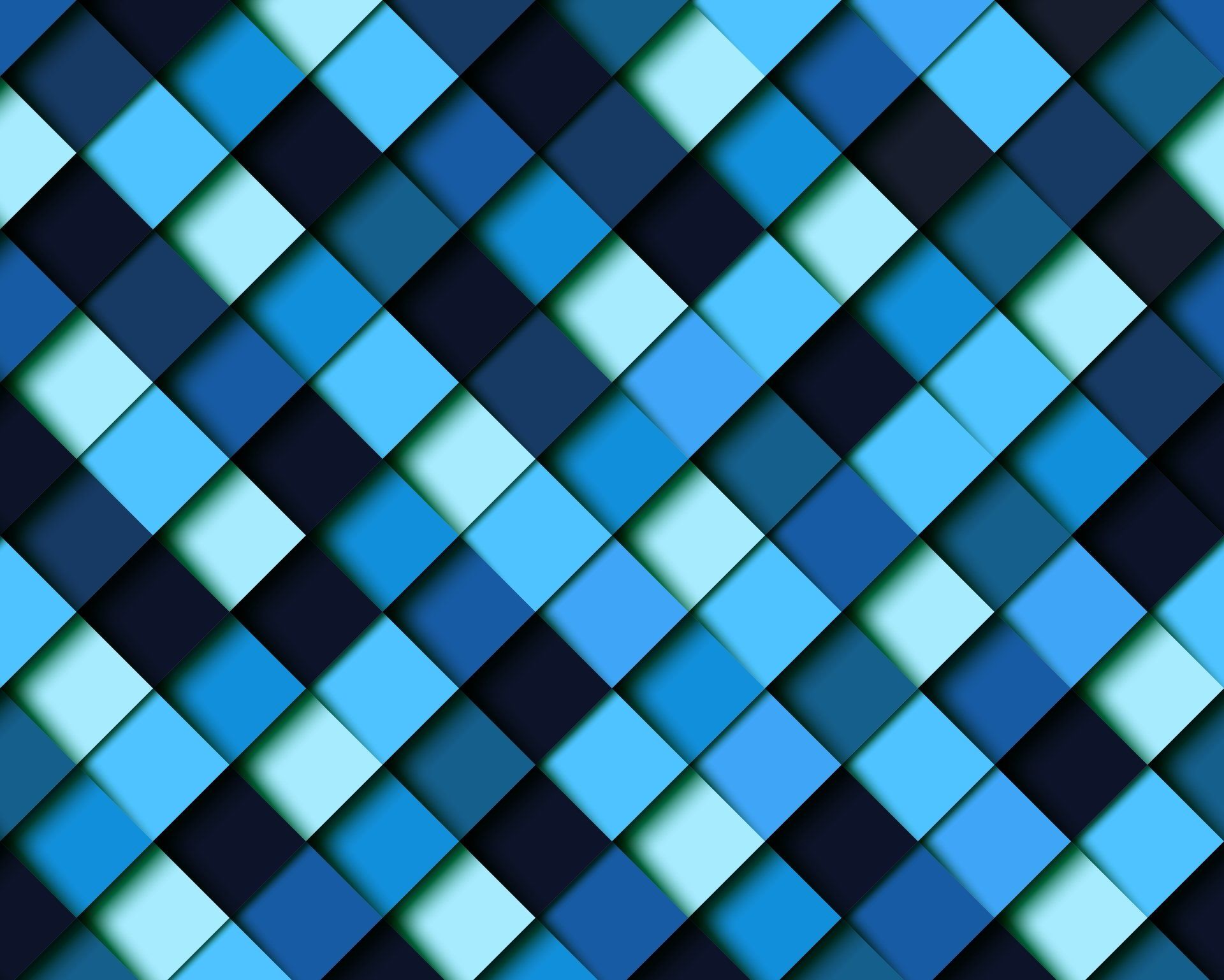 1920x1538 5K Ultra HD: Blue Geometric Squares (Abstract Pattern)x4805