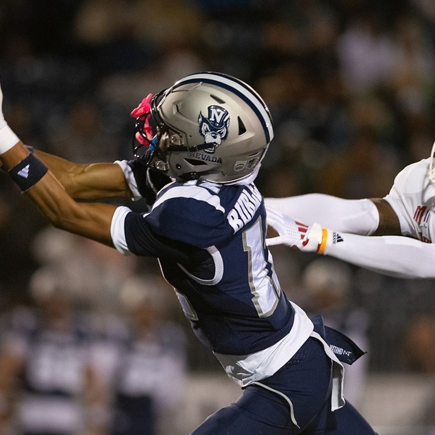 1440x1440 Continuing family legacy, Nate Burleson II's first touchdown at Nevada was one to savor