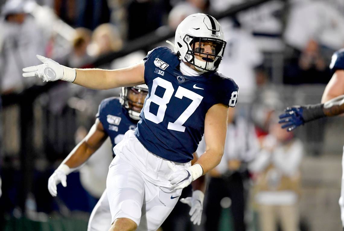 1140x766 Pat Freiermuth 2021 NFL Draft Scouting Report