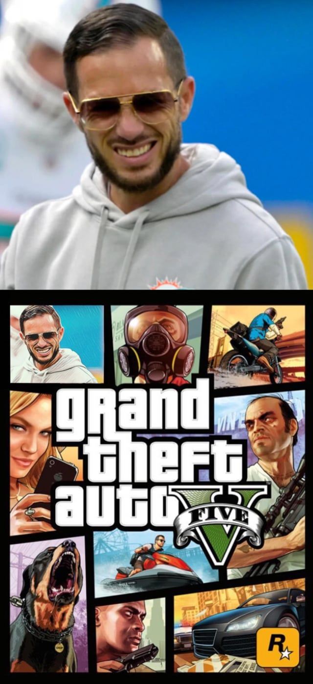 640x1396 Mike McDaniel looks like a character from the GTA cover