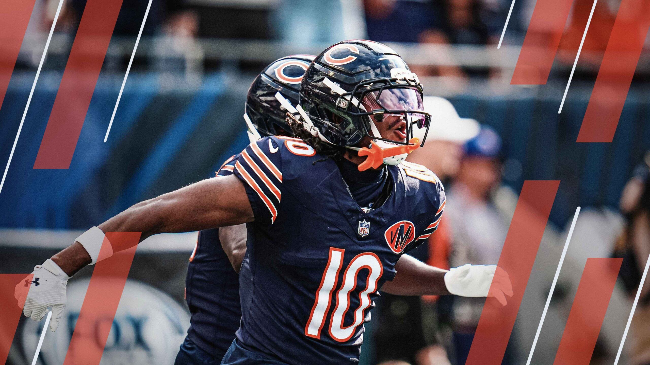 2560x1440 Luther Burden III Chicago Bears Wallpaper