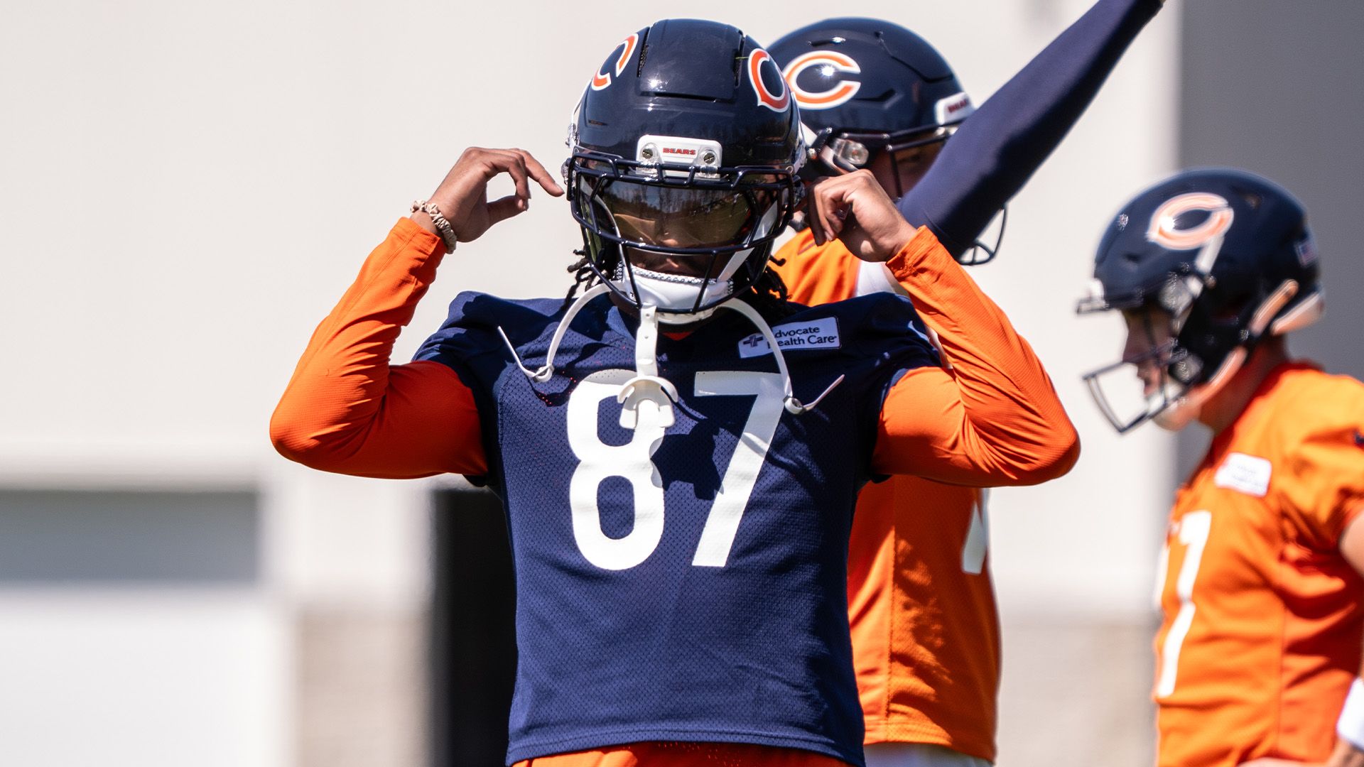 1920x1080 Luther Burden III Chicago Bears Wallpaper