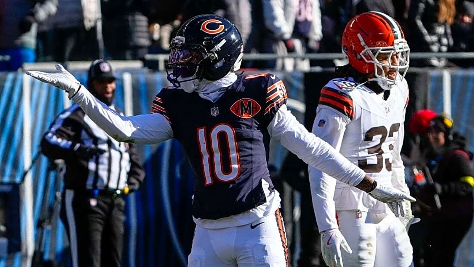 1600x900 Report: Bears rookie WR Luther Burden injures quad