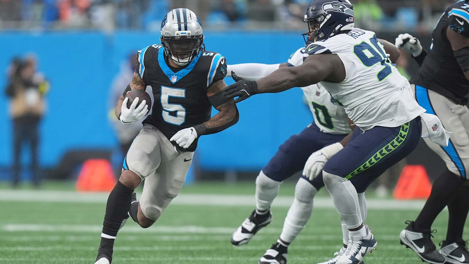 1600x900 Panthers news: Rico Dowdle cleared vs. Buccaneers. What about Robert Hunt?