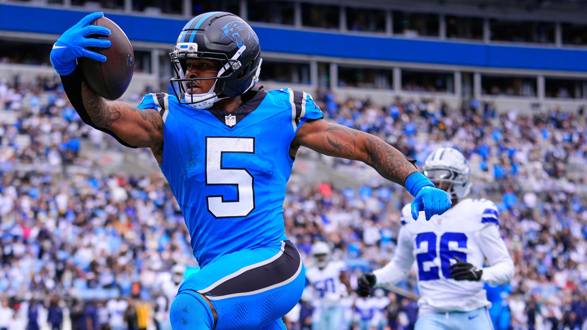 1920x1080 Rico Dowdle sets franchise records in Panthers win over Cowboys