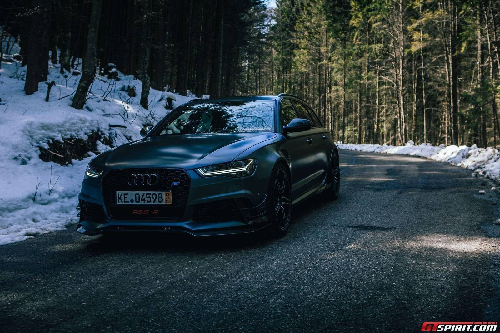 1600x1067 Download Audi RS 6 Winter Wallpaper