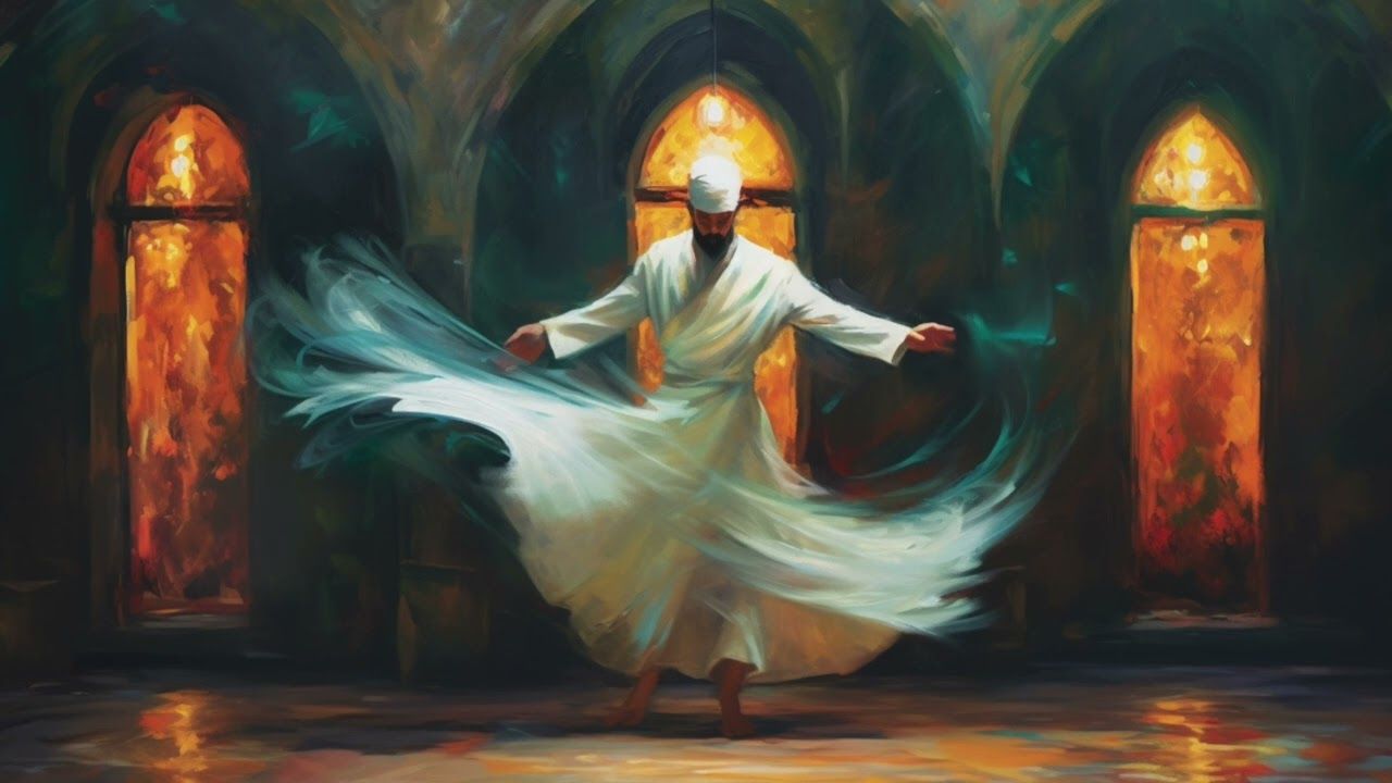1280x720 Flute Meditation. Love Is The Bridge Between You And Everything. RUMI Spiritual Music