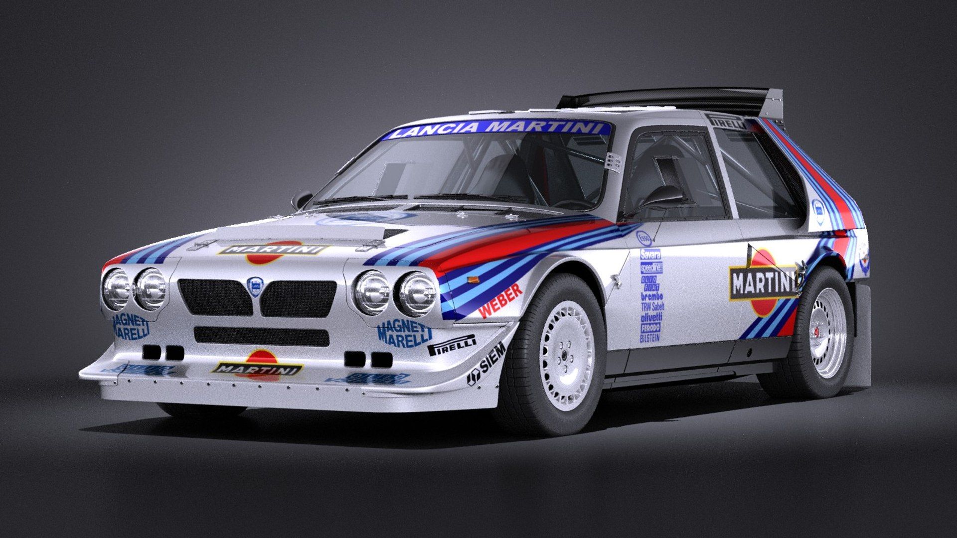 1920x1080 Lancia Delta S4 3D Obj