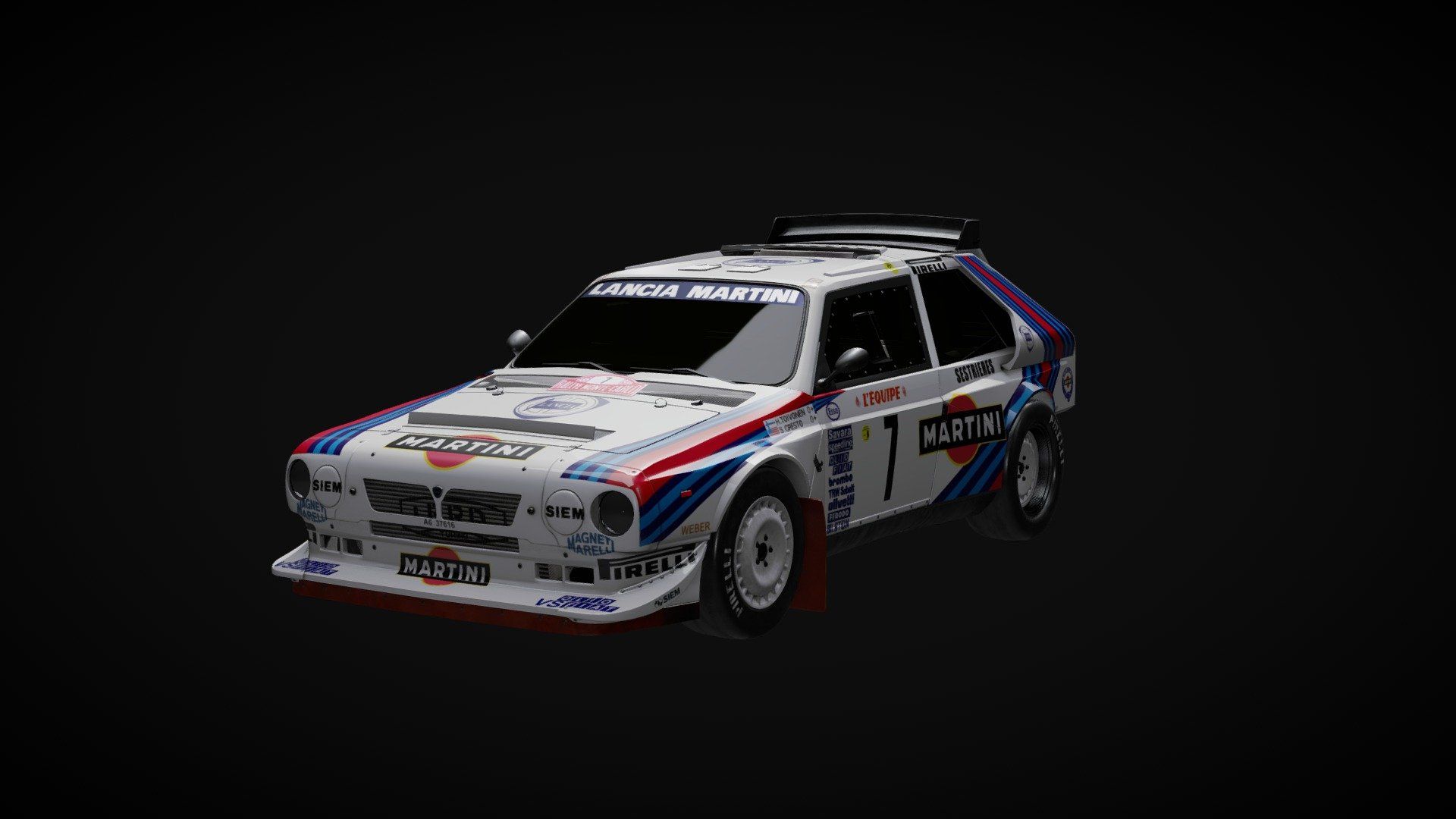 1920x1080 Lancia Delta S4 model by FreakyCat [741daa8]