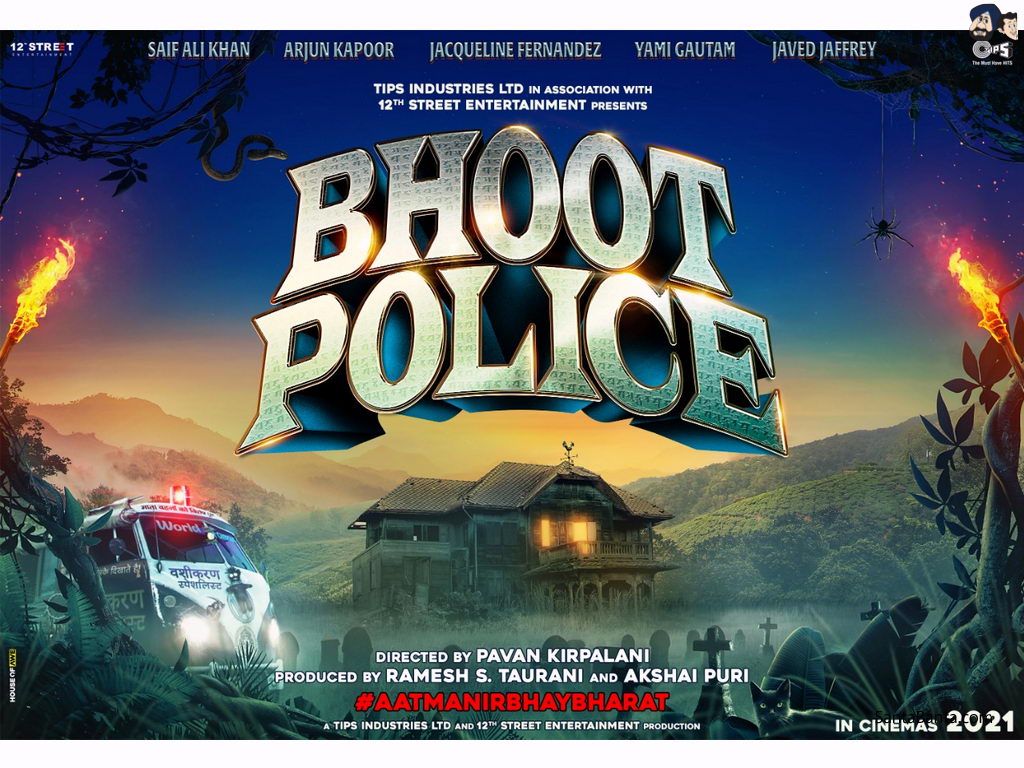 1024x768 Bhoot Police Wallpaper
