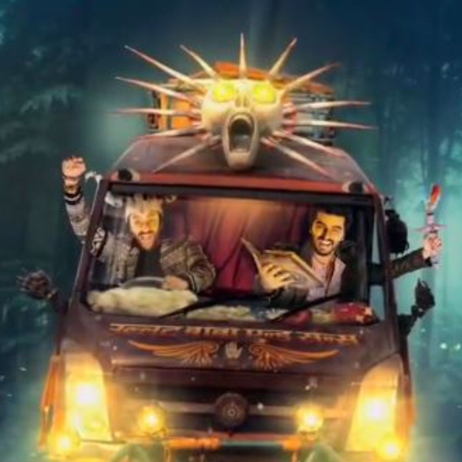 1600x1600 Arjun Kapoor Shares Motion Poster of Bhoot Police Featuring Saif Ali Khan, to Be Out on August 18