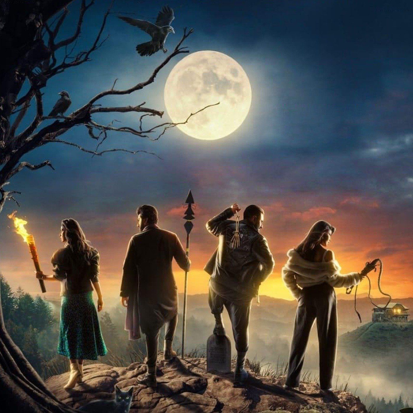 1400x1400 Where to Watch Bhoot Police (2021) Online
