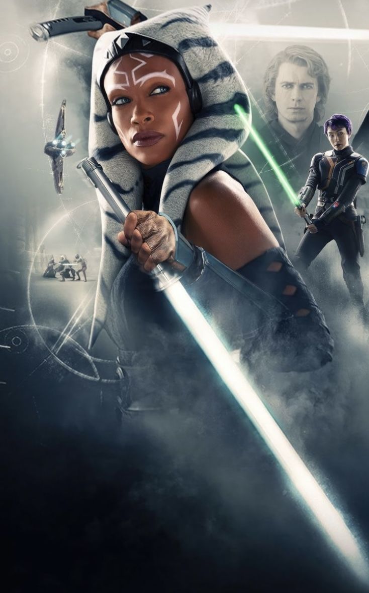 734x1177 Ashoka wallpaper iphone. Star wars ahsoka tano wallpaper, Ahsoka tano wallpaper iphone, Ahsoka series