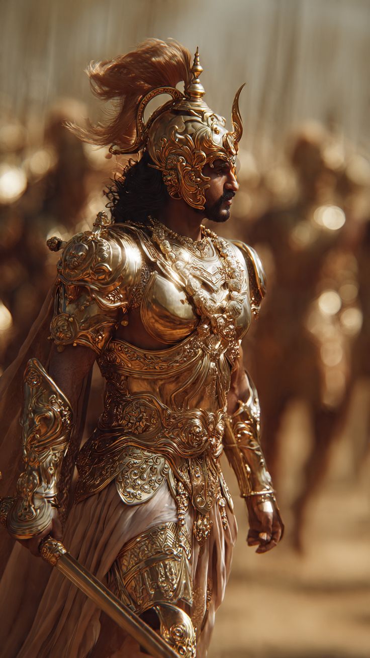 736x1308 Indian king aesthetic. Indian army aesthetic wallpaper, Warrior dress, 17th century fashion