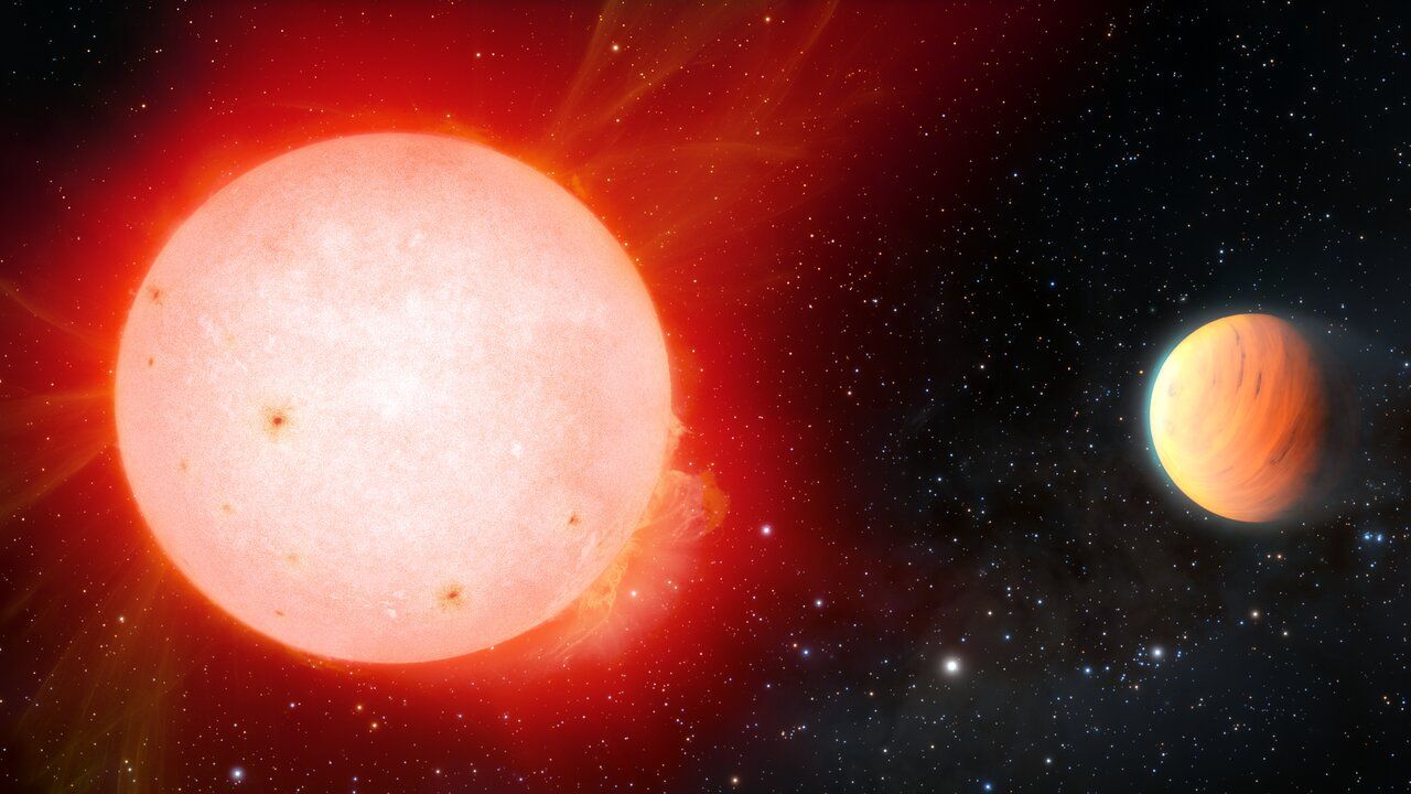 1280x720 Marshmallow' World Orbiting a Cool Red Dwarf Star