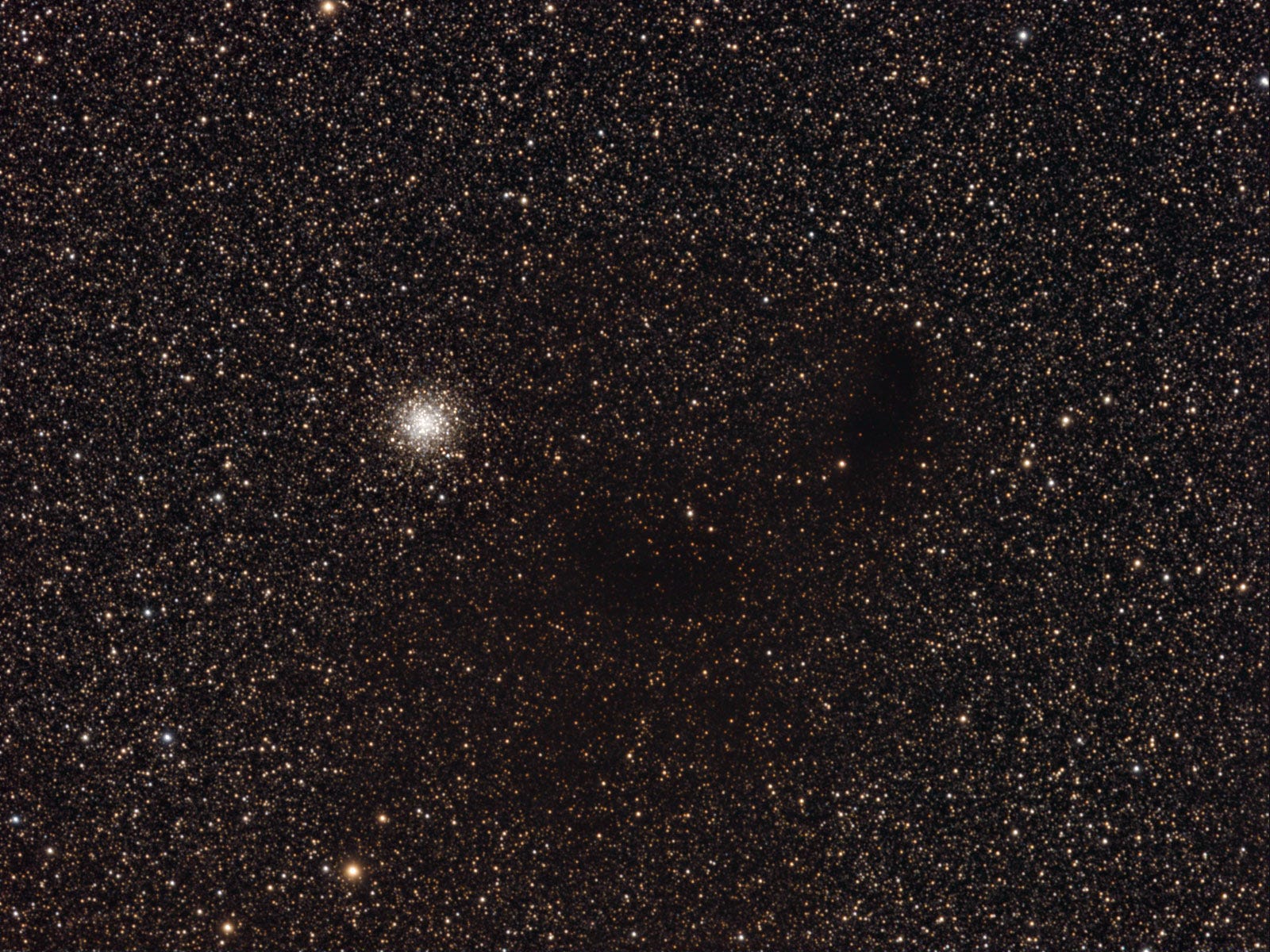 1600x1200 Messier Monday: A Globular from the Galactic Center, M9. by Ethan Siegel. Starts With A Bang!