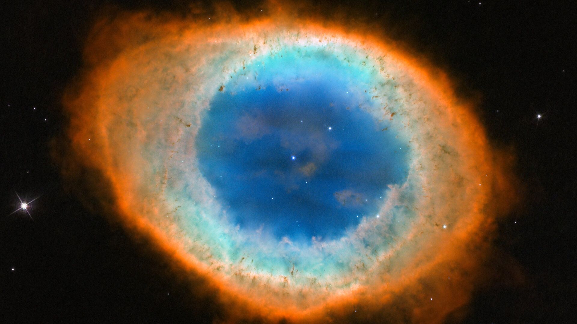1920x1080 ESA view of the Ring Nebula