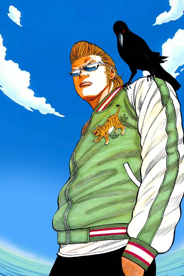 749x1125 Soundman on X: been reading the crows manga and i love how the main character bouya harumichi is always wearing a different sukajan i love stylish protagonists &amp; changing outfits / X