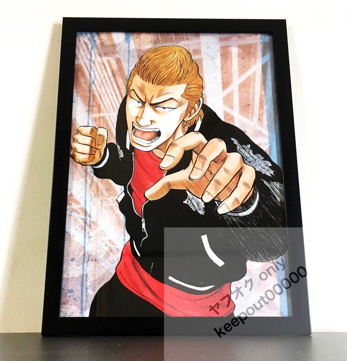 1154x1200 frame art Work /CR708A Crows CRAWS Bouya Harumichi : Real Yahoo auction salling