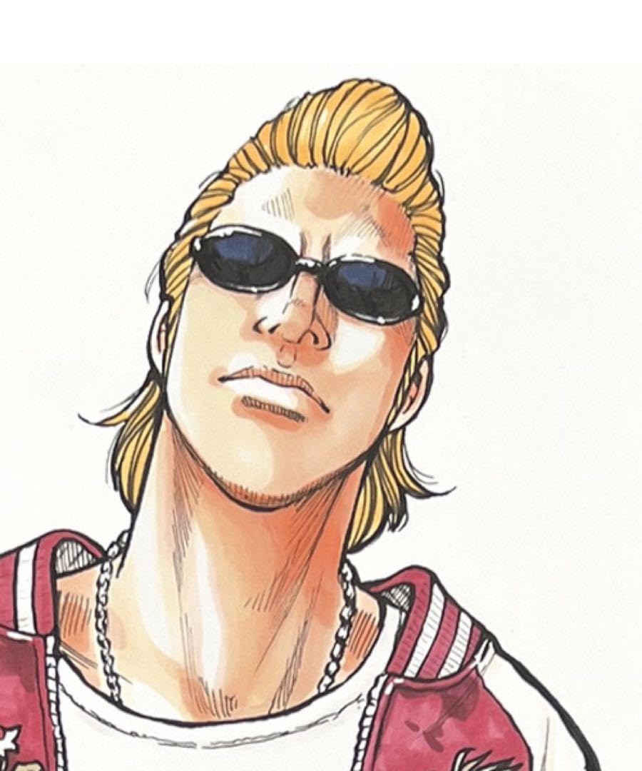 900x1080 Close & Worst Handwritten Sign, Reproduction Original Art, Limited to 300 Pieces, Boya Harudo, Hiroshi Takahashi, Hobby Goods : Productos de Oficina
