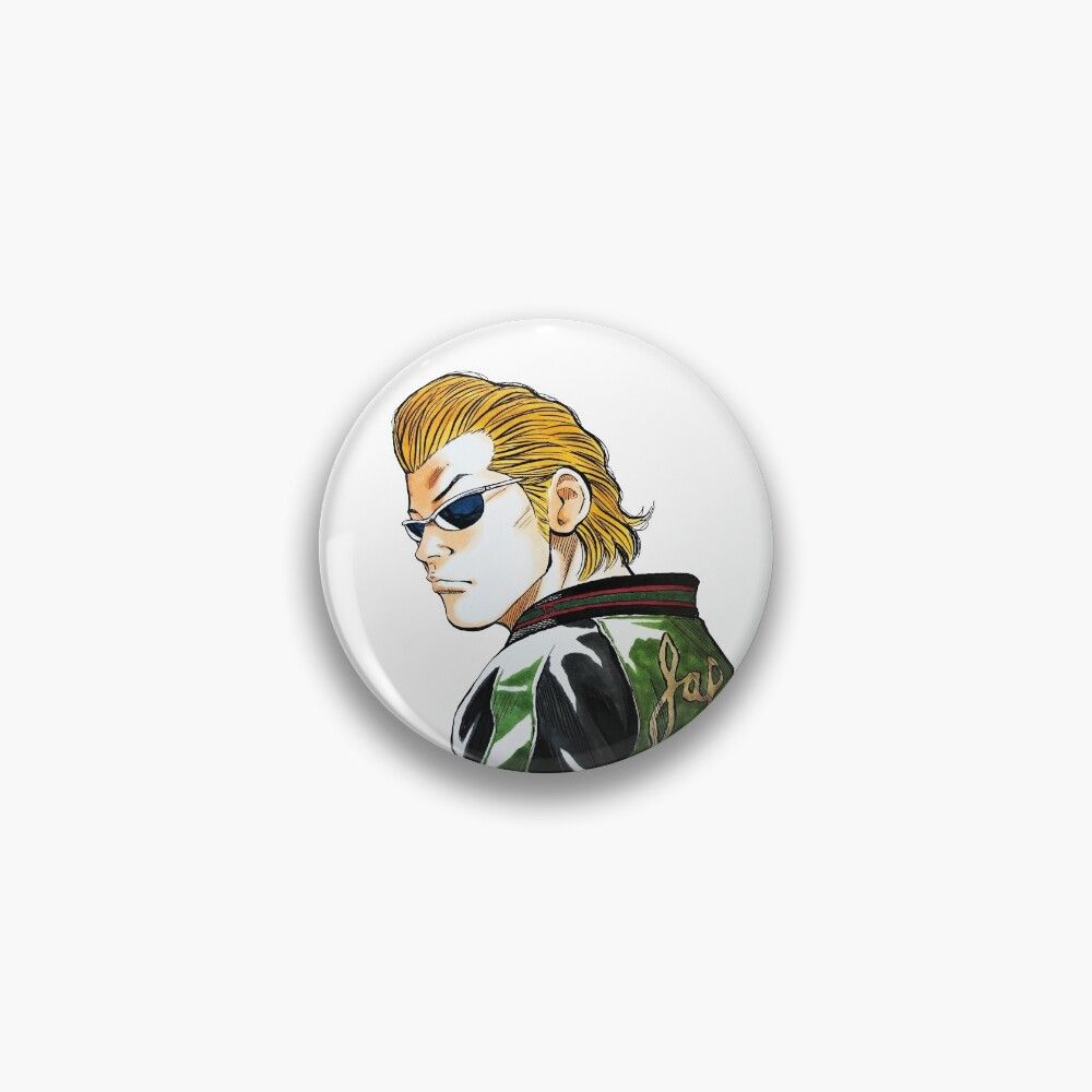 1000x1000 Crows Bouya Harumichi Crows Zero Pin