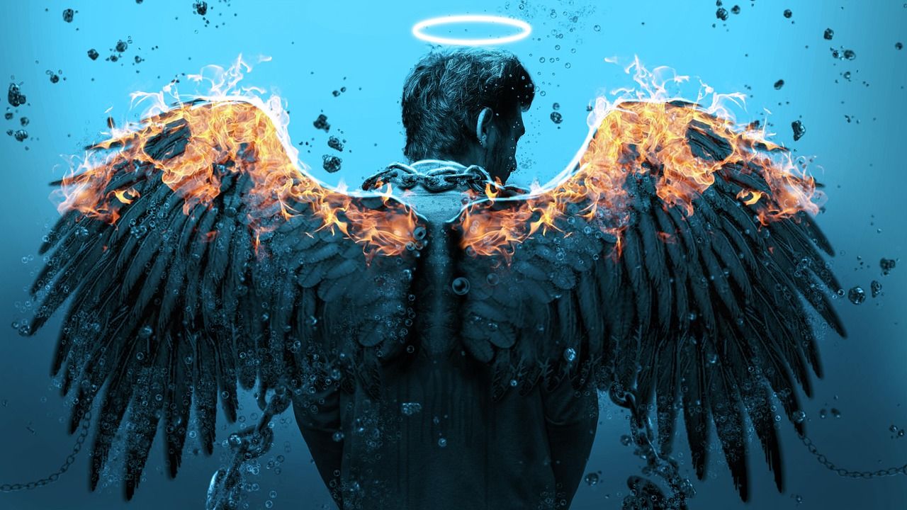 1280x720 Free Angel Devil & Devil Image