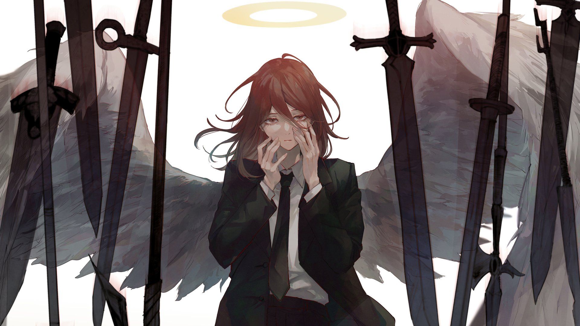 1920x1080 Chainsaw Man's Angel Devil. Stunning 4K Anime Wallpaperx2160