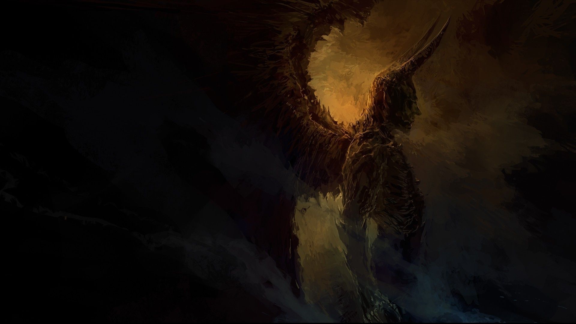 1920x1080 Angel And Devil Wallpaper