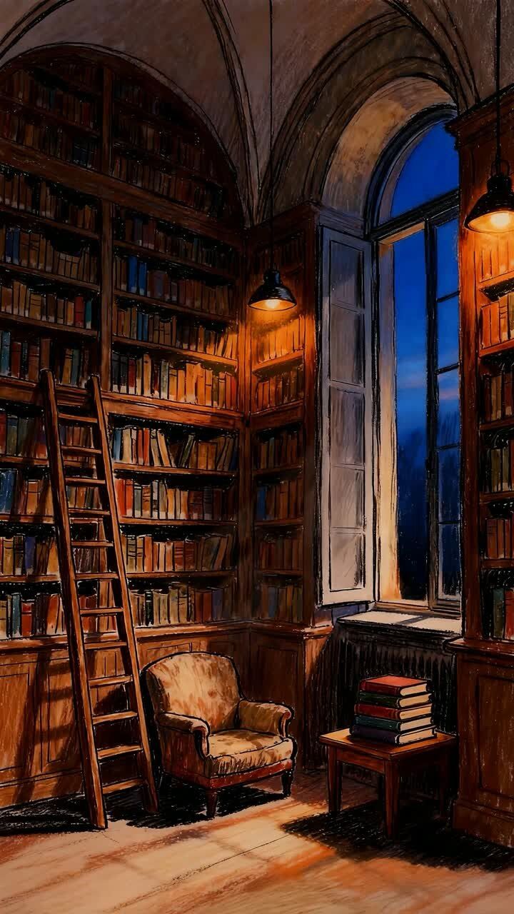 720x1280 Empty library interior Videos and 4K to download