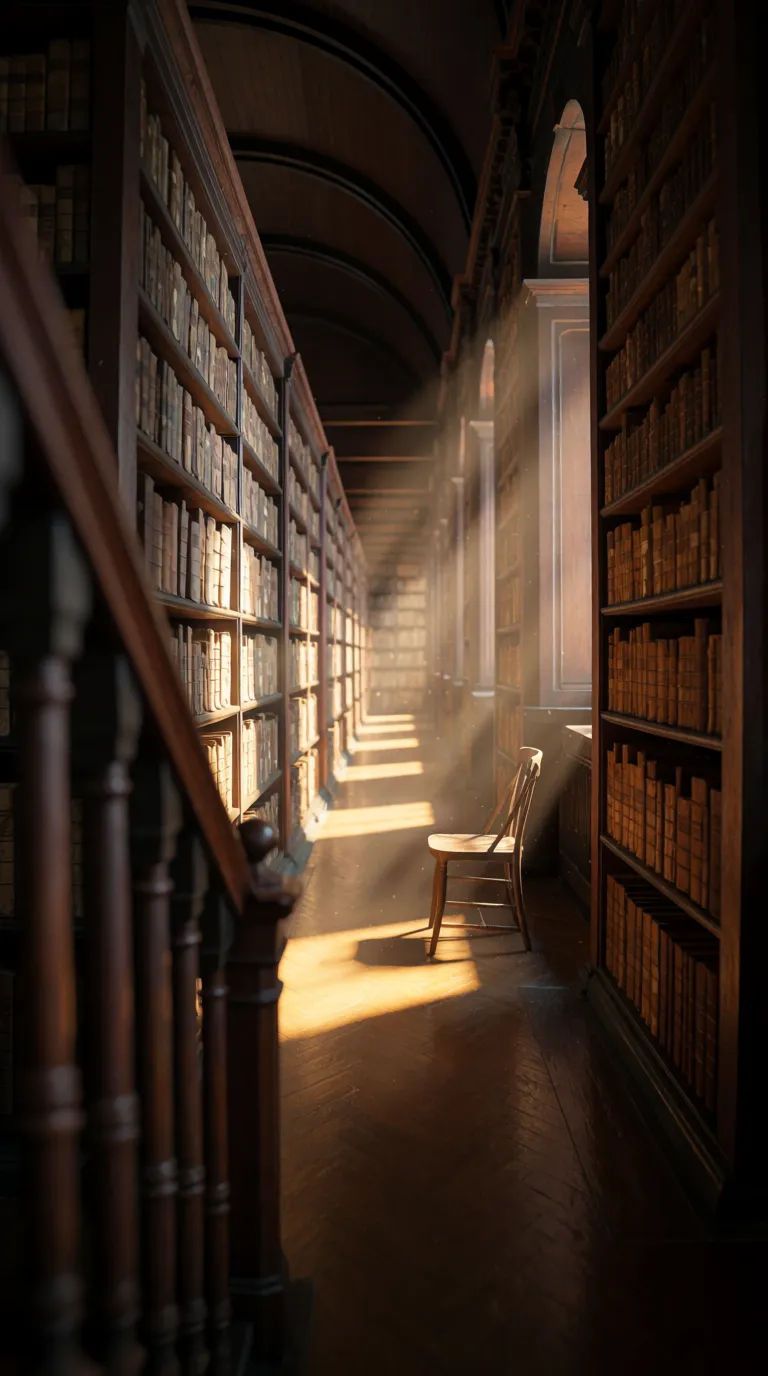 768x1376 Library background AI Image, Free to Try