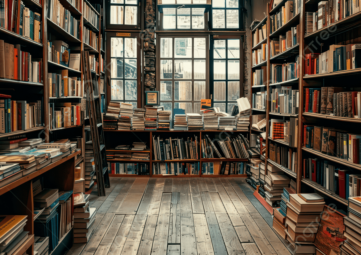 1200x849 Cozy Library Filled With Books Wooden Shelves And Natural Light Streaming Through Windows, Library, Books, Shelves Background Image And Wallpaper for Free Download