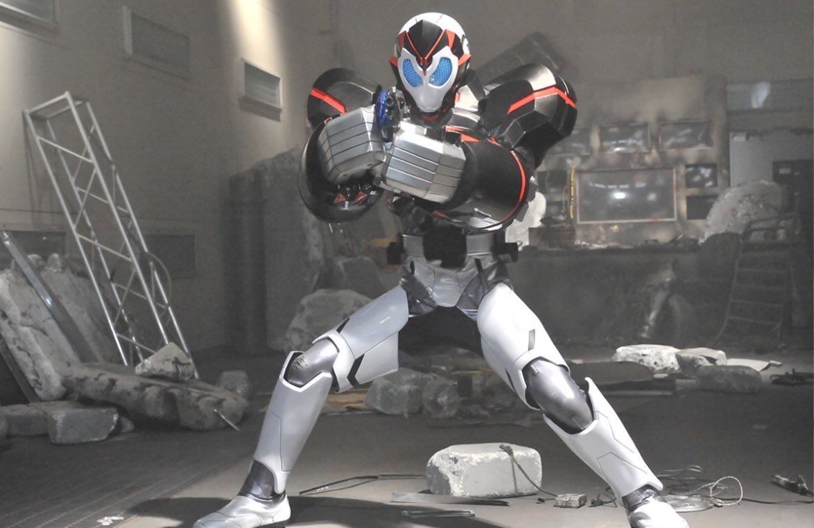 1174x762 Remnant's Wolf Kamen Rider Vulcan Male Oc X Rwby