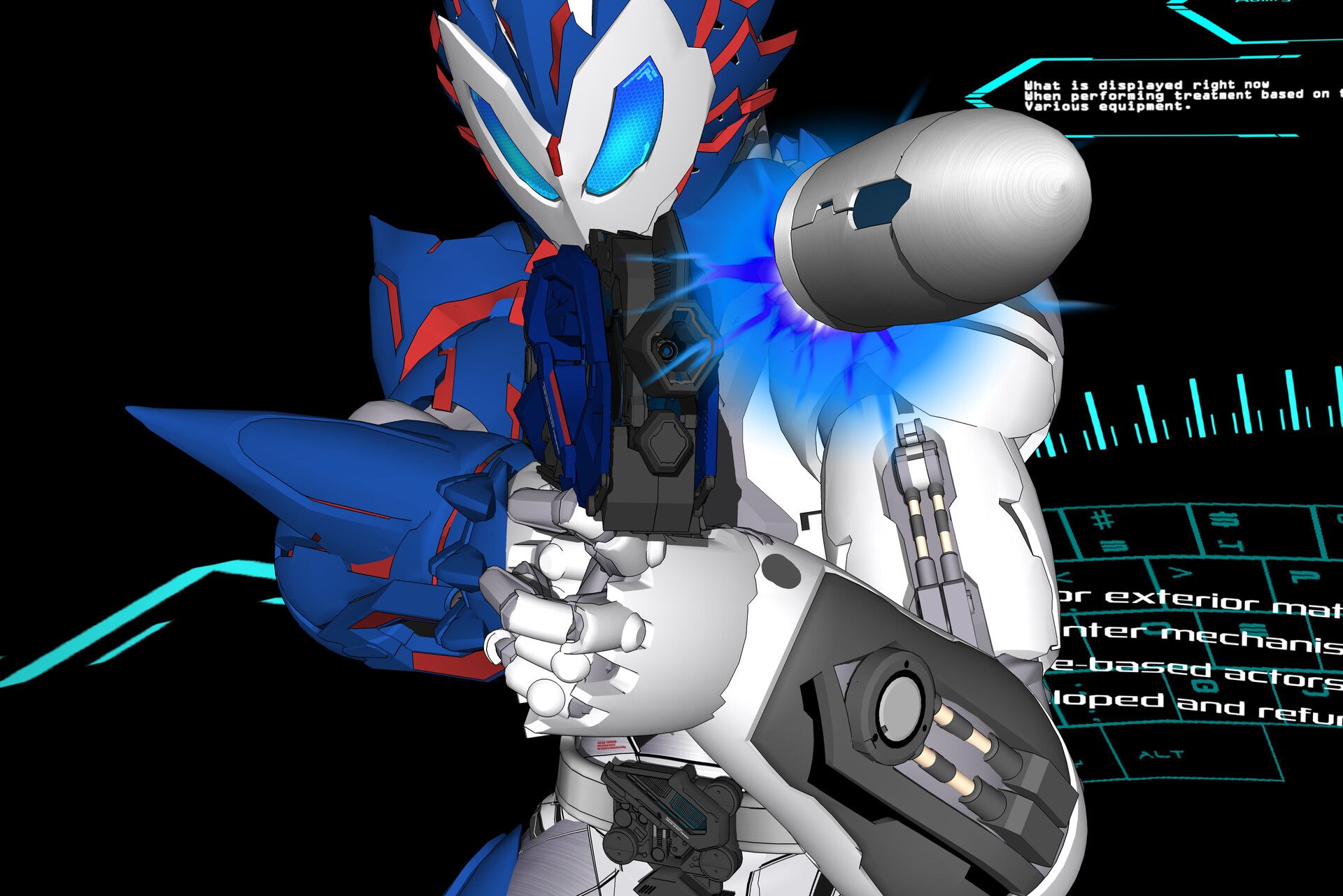 1920x1281 Kamen Rider Balkan Shooting wolf