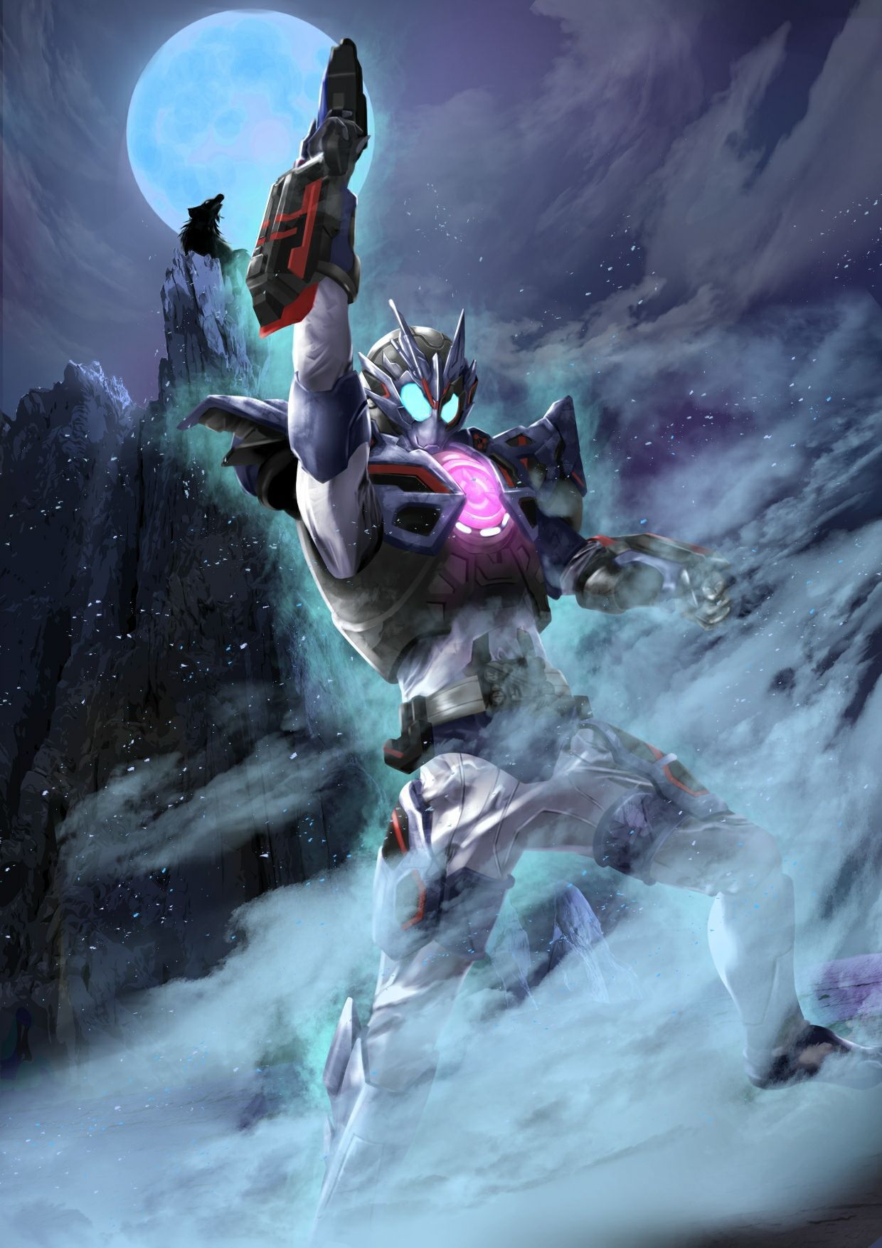 1240x1754 Kamen Rider Zero one: Remnant Authorized wolfs assault