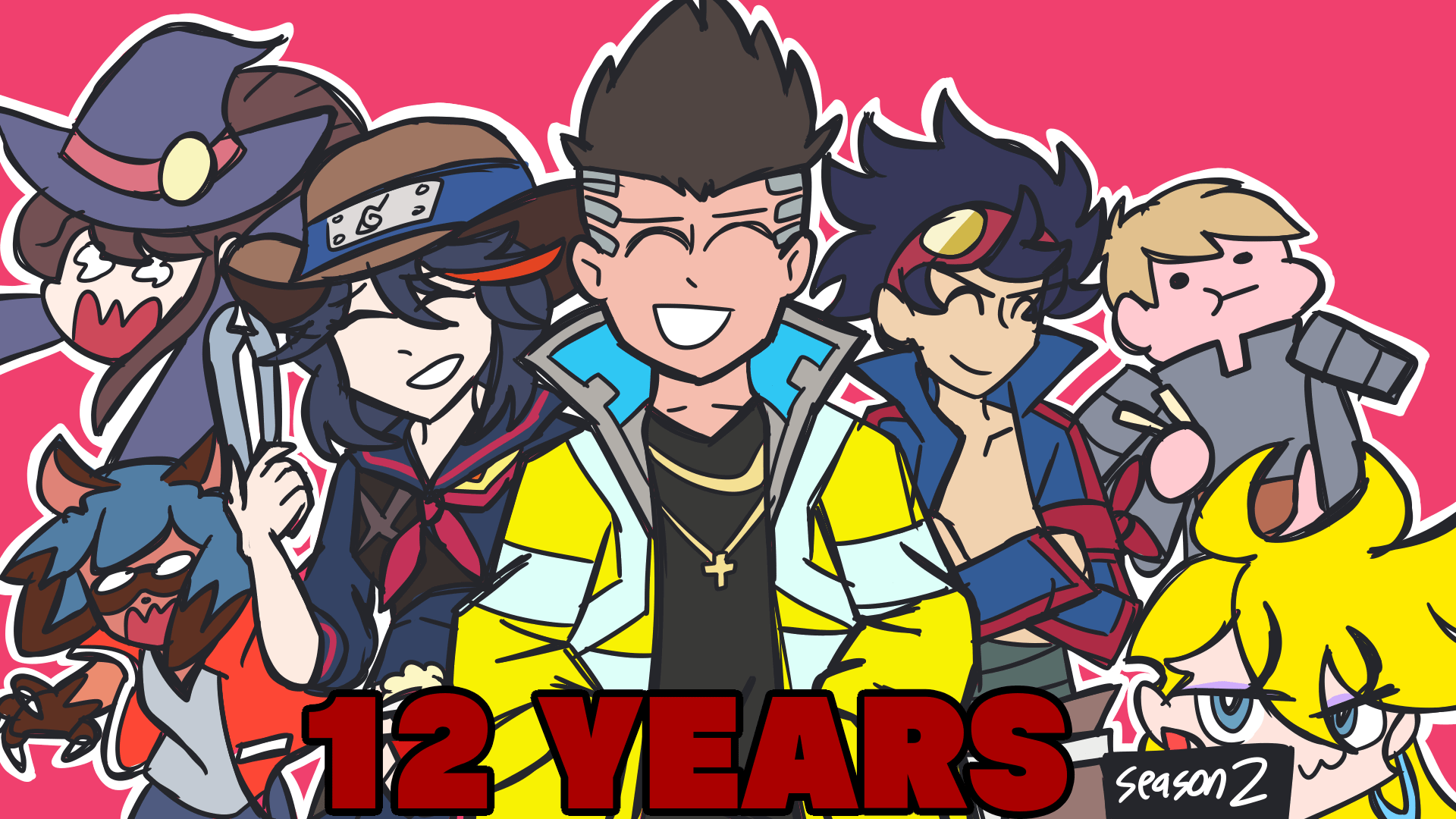 1920x1080 Studio Trigger Day 2023 by DoodleJPeq on Newgrounds