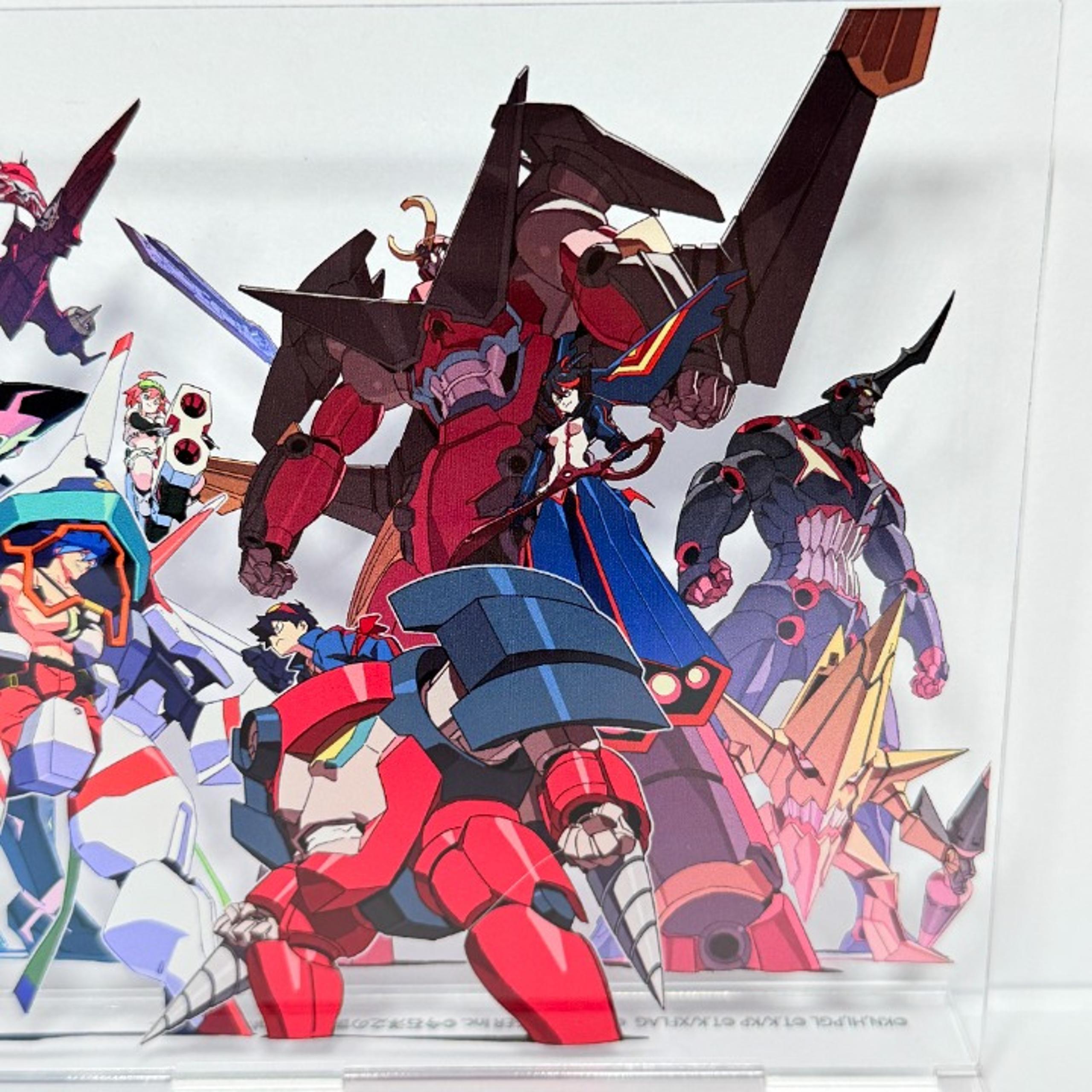 2560x2560 Gurren Lagann x Promare Studio TRIGGER Mecha